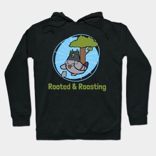 Rooted & Roosting Druid Pigeon Hoodie